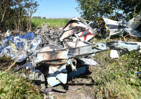 Полет сверхлегкого самолета обернулся кошмаром в Германии