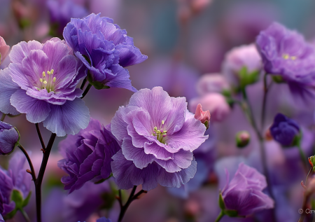 Посейте в мае и забудьте. В июне в саду парад сиреневых мини-розочек — яркие нежные бутоны цветут нон-стоп