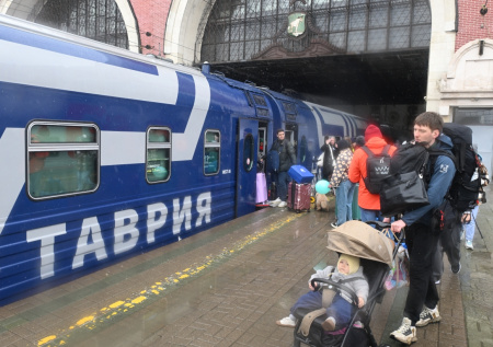 Появились детали первого рейса ускоренного поезда из Москвы в Симферополь