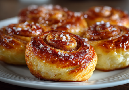 Вместо возни с тестом просто нарезаю и скручиваю: через 25 минут румяные яблочные улитки к чаю — пальчики оближешь