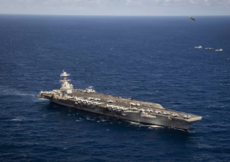 Авианосец США «Джеральд Форд» покинет Ближний Восток