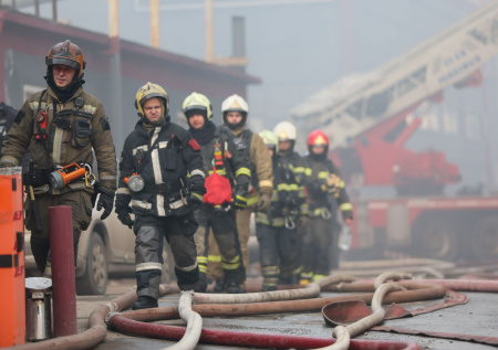 Открытое горение на нефтезаводе в Туапсе ликвидировано