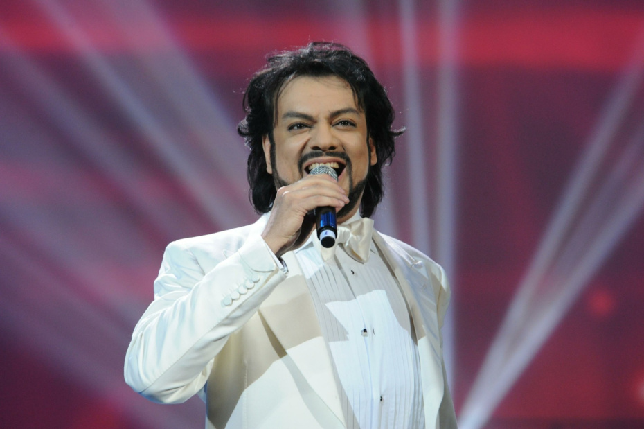 Филипп Киркоров на концерте Анжелики Агурбаш в Государственном Кремлевском дворце, 2011 год