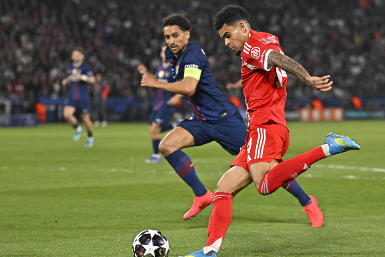 Полуфинальный матч Лиги чемпионов УЕФА «Пари Сен-Жермен» — «Бавария»