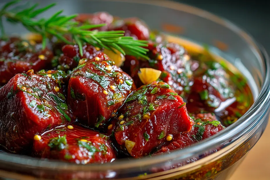 Сколько мариновать разные виды мяса