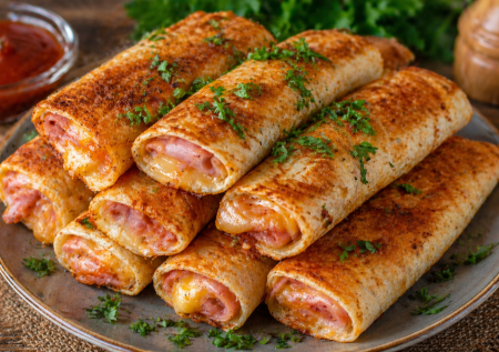 Трубочки-выручалки за 10 минут: заворачиваю в лаваш 3 ингредиента и завтрак или перекус готов