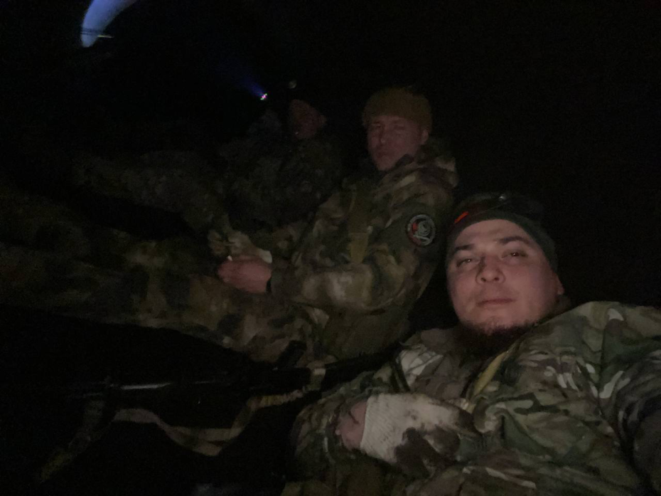 Бойцы спецназа «Ахмат» внутри трубы