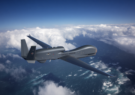 Беспилотник-разведчик НАТО заметили над Черным морем