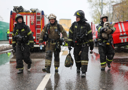 Пожар в многоквартирном доме унес жизнь человека