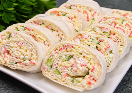 4 ингредиента в лаваш, и закуска на столе: беспроигрышный вариант — сочетание проще некуда, но работает всегда