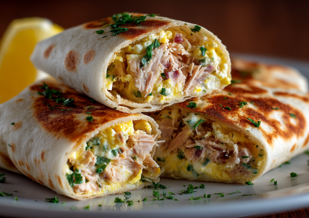 Беру банку тунца, тру яйца на терке и в лаваш — рулет за 5 минут сытнее салата оливье и в три раза быстрее