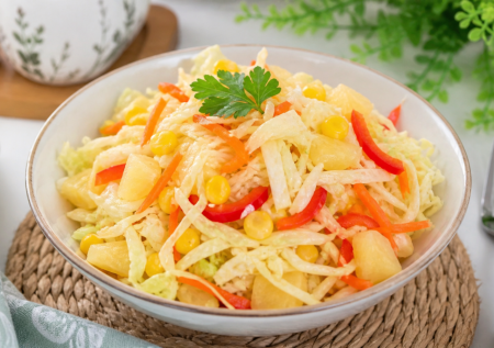 Незабываемый салат из капусты: всего 4 ингредиента и 7 минут — яркий вкус, который удивляет с первой ложки