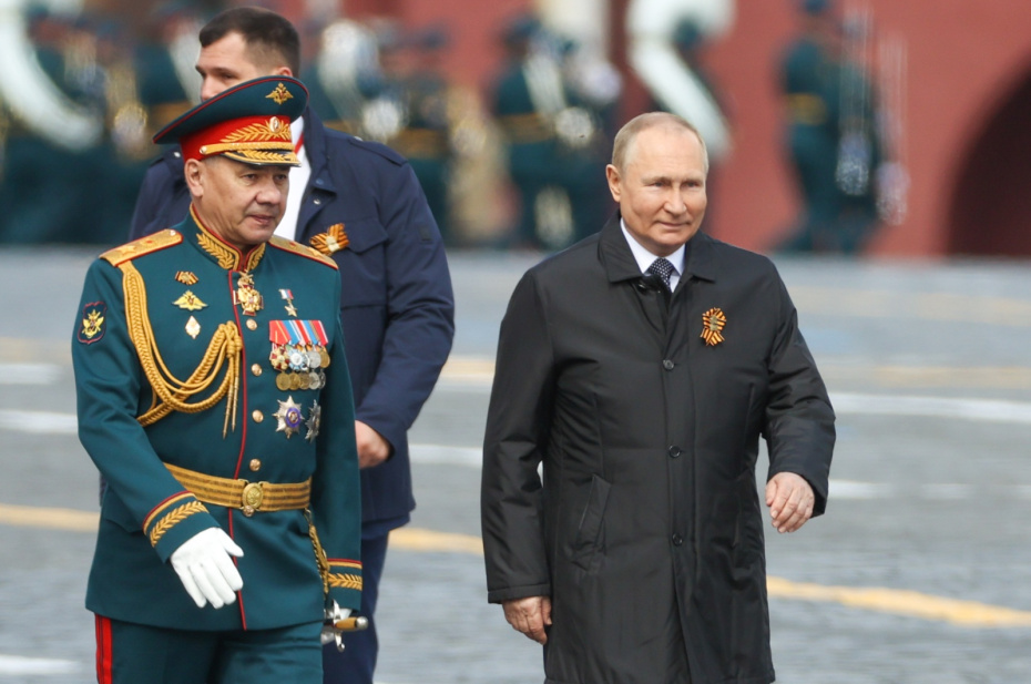 Владимир Путин на параде Победы