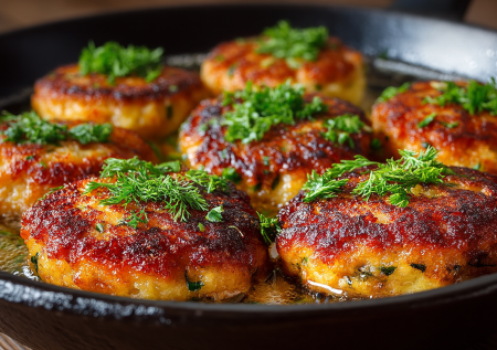 Открываю банку сайры и на сковороду — жарю котлеты за 15 минут: вкуснее мяса — нежные и сочные