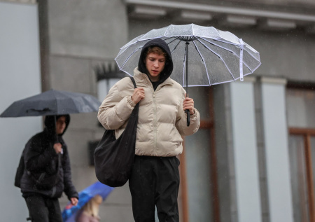 Москвичей предупредили о резком похолодании и дождях