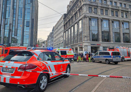 Власти Лейпцига назвали число пострадавших при бойне в центре города