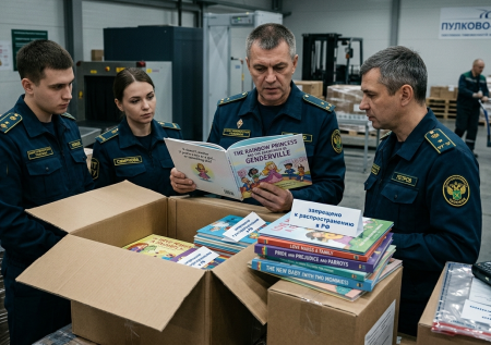 Петербургские таможенники выявили партию запрещенных детских книг
