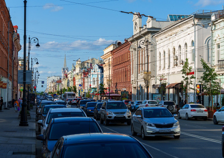 В Самаре «встал» весь наземный общественный транспорт