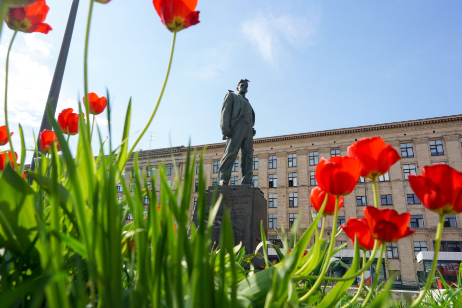 Жаркая погода в Москве