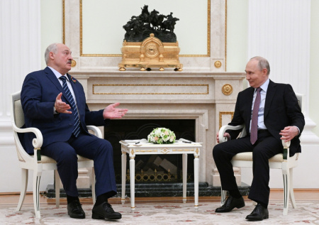В Кремле начались переговоры Путина и Лукашенко