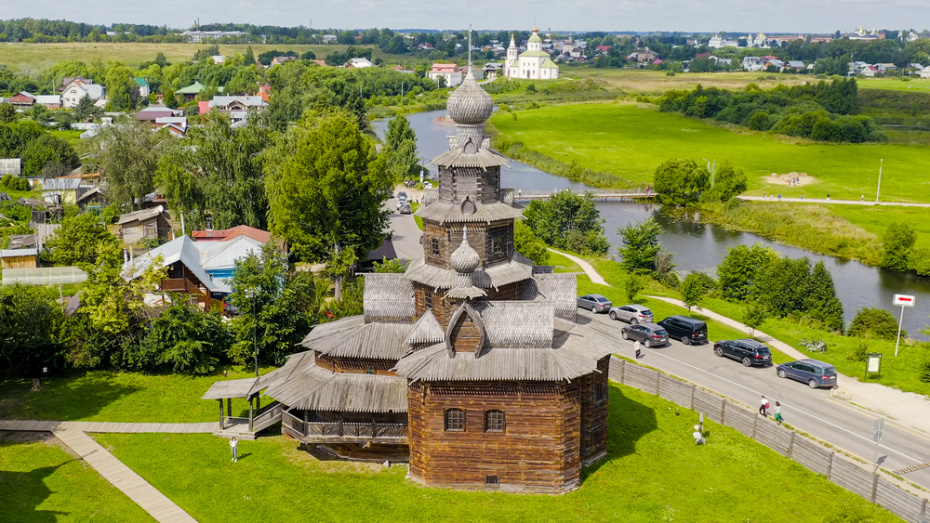 Вид на Суздаль
