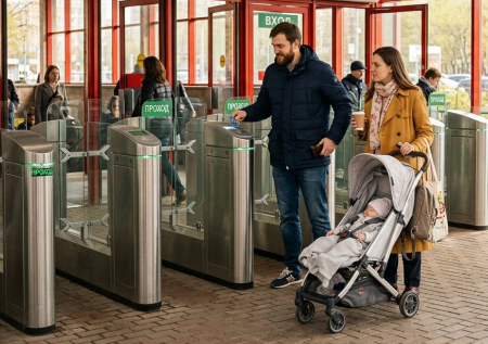 В Подмосковье контролеры обматерили семейную пару из-за коляски