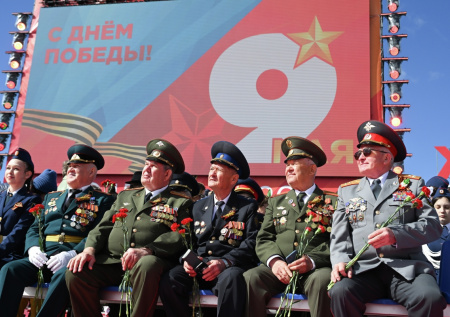 Назван возраст самого пожилого ветерана на параде Победы в Москве