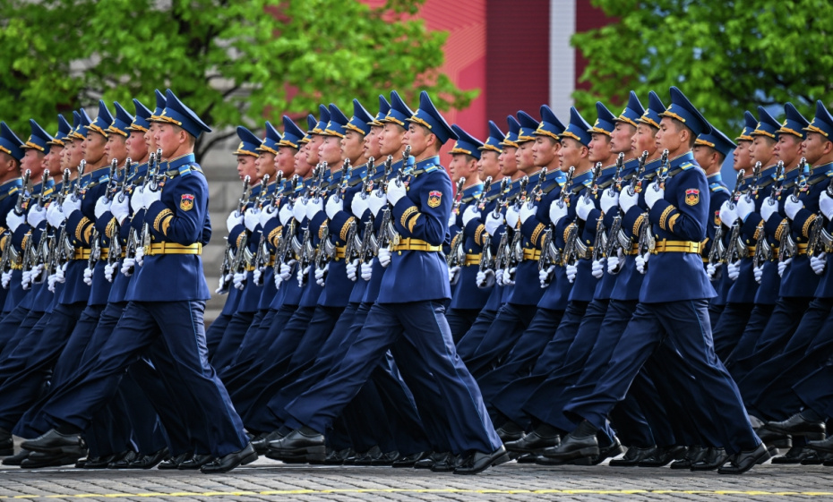 Военный парад в Москве в честь 81-й годовщины победы в Великой Отечественной войне