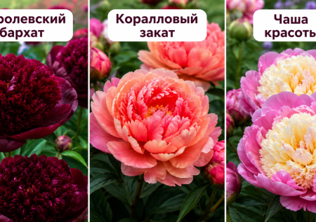 Нашла «королевский бархат» и еще 5 необычных сортов пионов: на вашу клумбу будут оборачиваться все