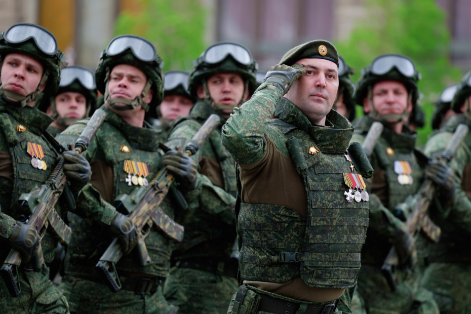 Военный парад в Москве в честь 81-й годовщины Победы в Великой Отечественной войне