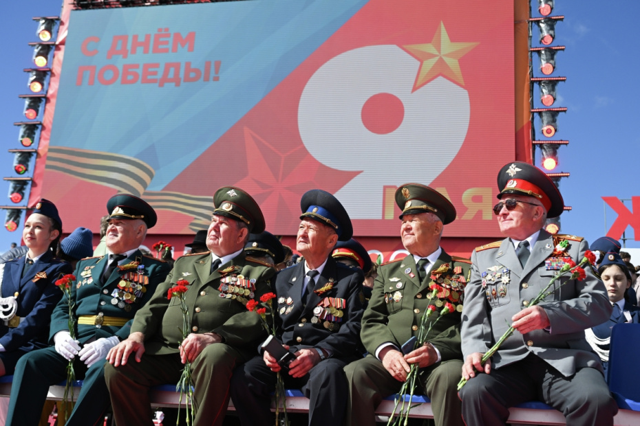Гости на параде Победы в Казани, посвященном 81-летию Победы в Великой Отечественной войне