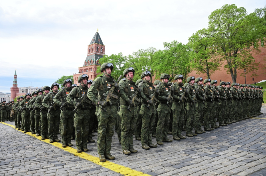Военный парад в Москве в честь 81-й годовщины Победы в Великой Отечественной войне