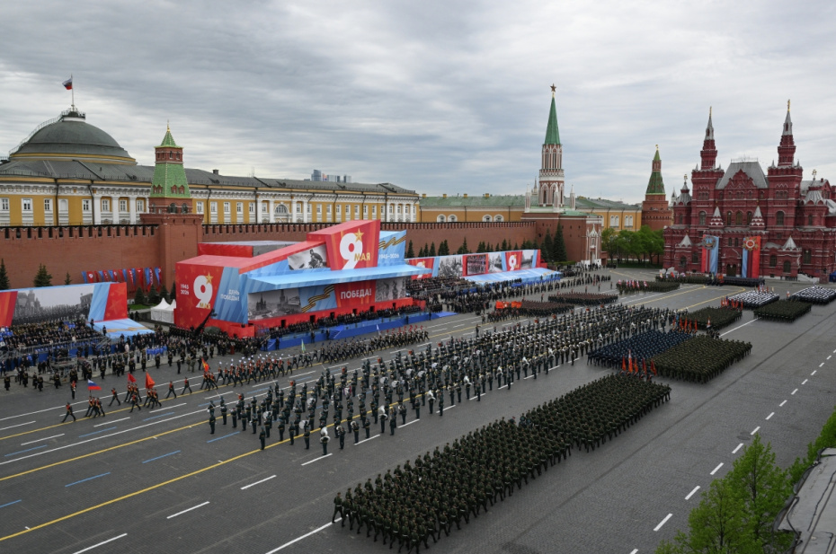 Военный парад в Москве в честь 81-й годовщины Победы в Великой Отечественной войне