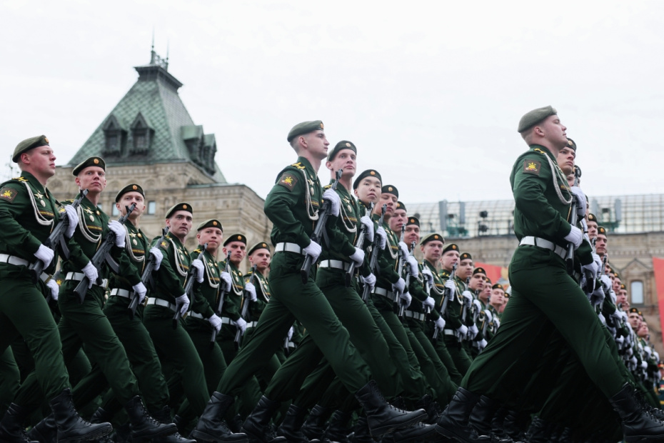 Военный парад в Москве в честь 81-й годовщины победы в Великой Отечественной войне