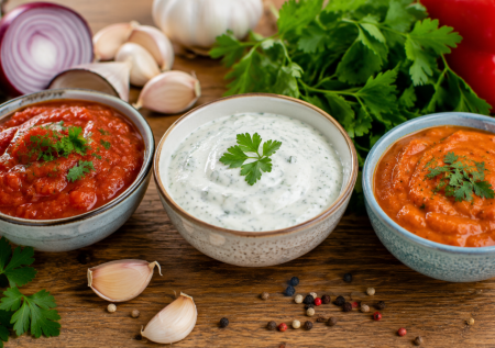 3 простых соуса ко всему: вкусно и с мясом, и с картошкой, и с рыбой — готовлю постоянно вместо магазинных