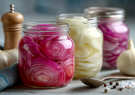 Просто нарежьте лук — и получите вкуснейшую закуску: из 1 кг выходят три полулитровые банки