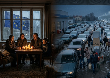 Бензин по талонам, свет по карточкам: Европа в панике — топливо на исходе