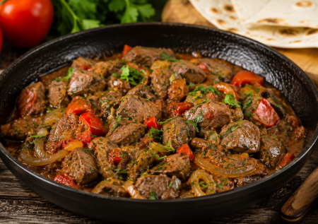 Если никто не ест печень, приготовьте армянский «Тжвжик». Вкусное домашнее рагу с овощами