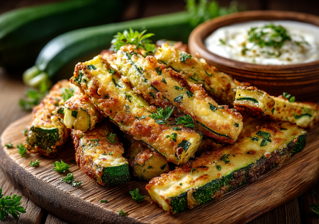 Кабачки с чесночной корочкой: конкурент жареной картошке с луком — вкуснее гарнира не ела