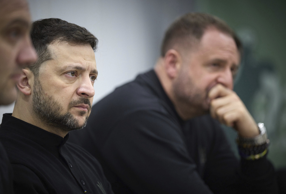 Владимир Зеленский и Андрей Ермак