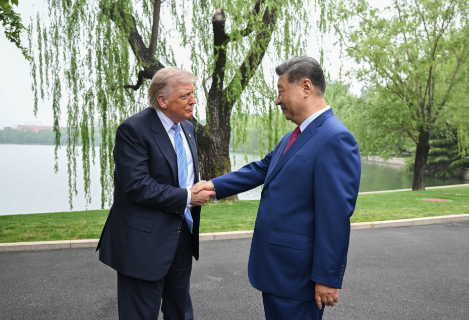Дональд Трамп и Си  Цзиньпин