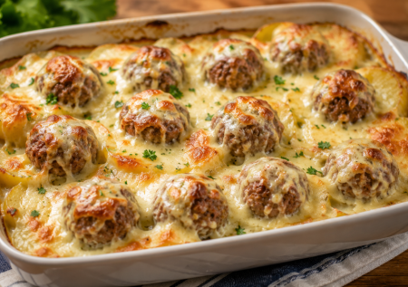 Про мясо по-французски забыли: нашли фрикадельки «по-шведски» под соусом бешамель
