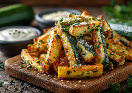 Просто обваляйте кабачки в муке и отправьте на огонь: вкусно, как картошка фри