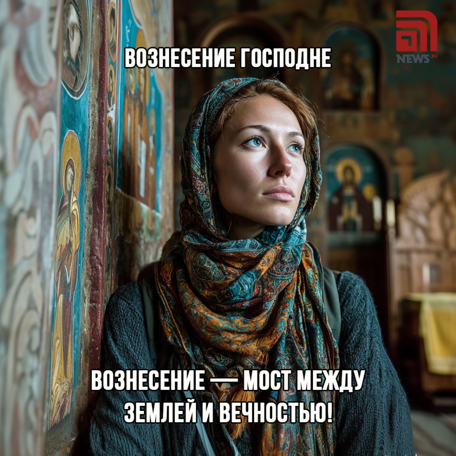 Бесплатные открытки для друзей к Вознесению Господнему
