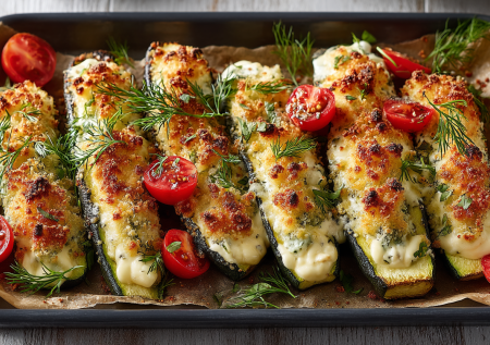 Кабачки по-французски — заменят и мясо, и гарнир на ужин: просто режу и запекаю, а такая вкуснота