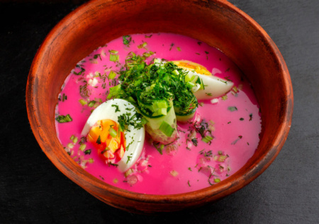 Холодник по-польски со свеклой и йогуртом: нежный, освежающий и очень вкусный — идеален в жару
