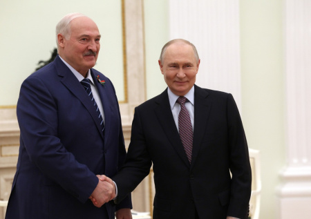 Путин и Лукашенко проводят ядерные учения ВС России и Белоруссии