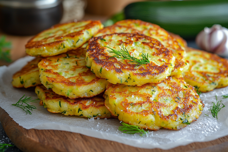 Рецепт драников с луком и чесноком