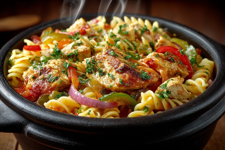 Рецепт макарон с мясом по-татарски в казане