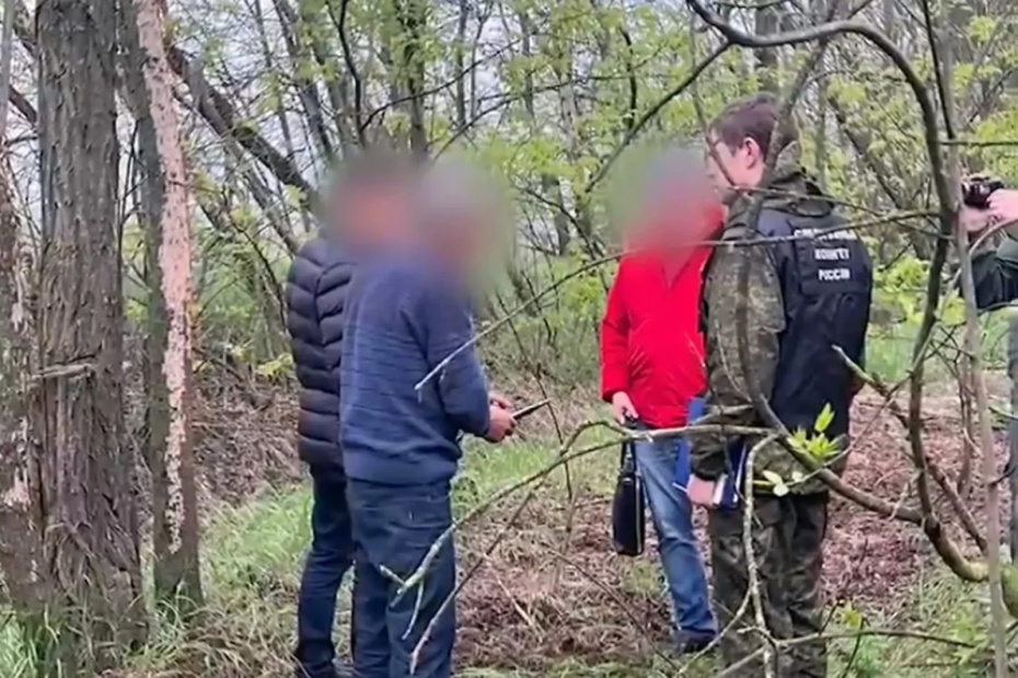 Подозреваемые в убийстве на месте преступления